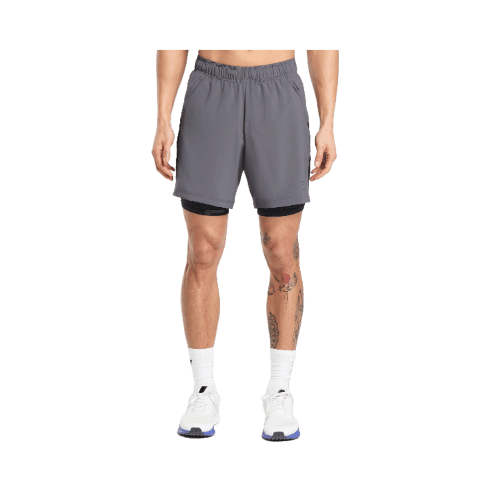 Gymshark Sport 7" 2 in 1 Shorts Dark Grey/Black