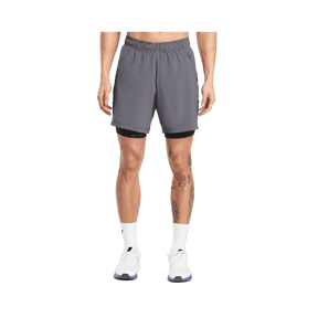 Gymshark Sport 7" 2 in 1 Shorts Dark Grey/Black