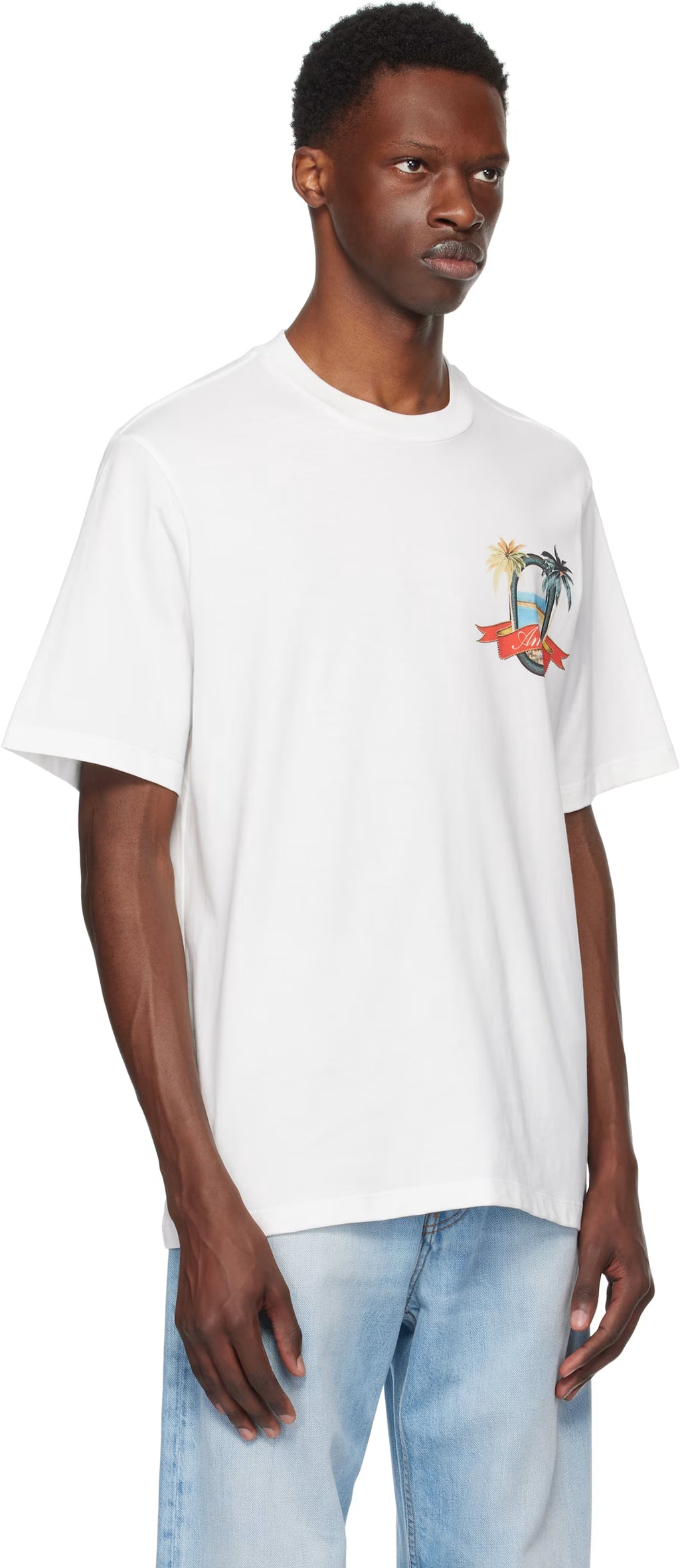 White 'AMIRI Paradise' T-shirt