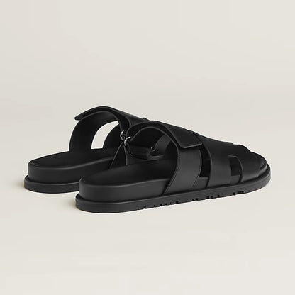 Chypre sandal in Noir