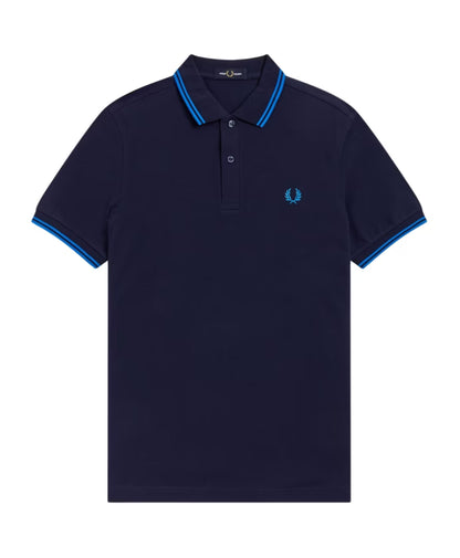 Fred Perry Slim Fit Twin Tipped Polo