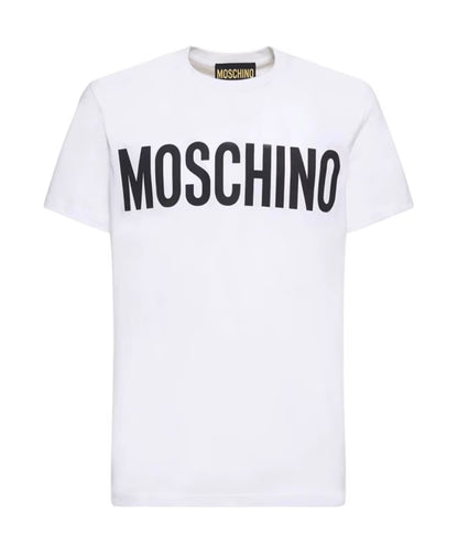 Moschino Logo Printed Crewneck T-shirt