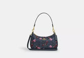 Coach Teri Shoulder Bag In Signature Canvas With Cherry Print - Bags | Shop From The Mirage