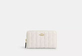 Coach Medium Id Zip Wallet With Quilting - Wallets | Shop From The Mirage