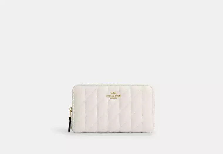 Coach Medium Id Zip Wallet With Quilting - Wallets | Shop From The Mirage