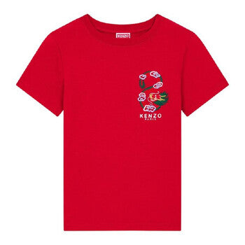 Kenzo Embroidered Dragon Short Sleeve