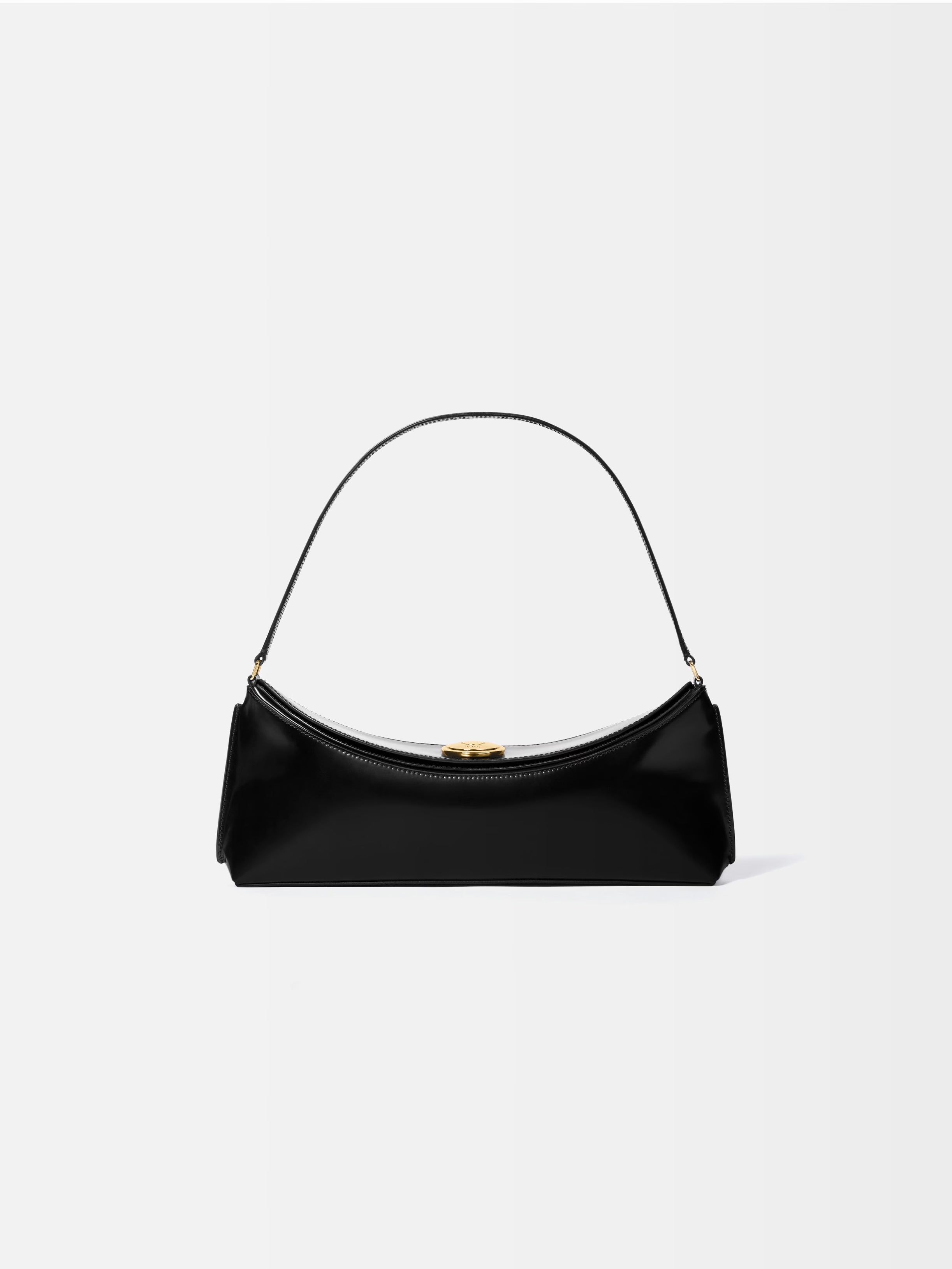 The Ovalo clutch Folded shoulder bag