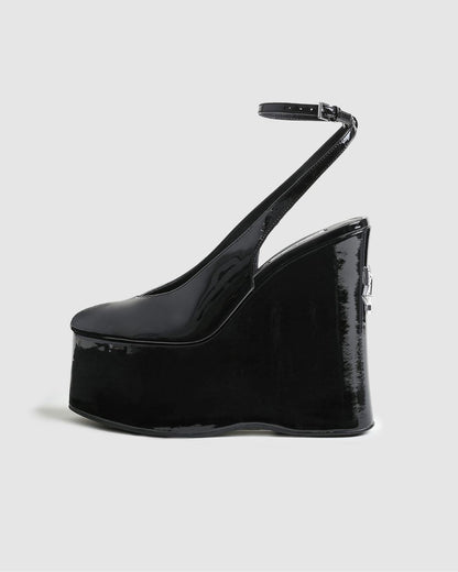 Tansy Black Patent Leather