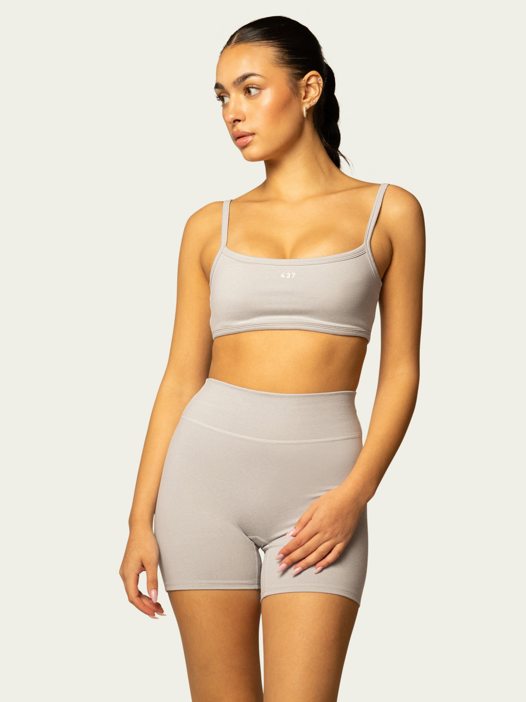 The Micro Bra / Heather-Grey