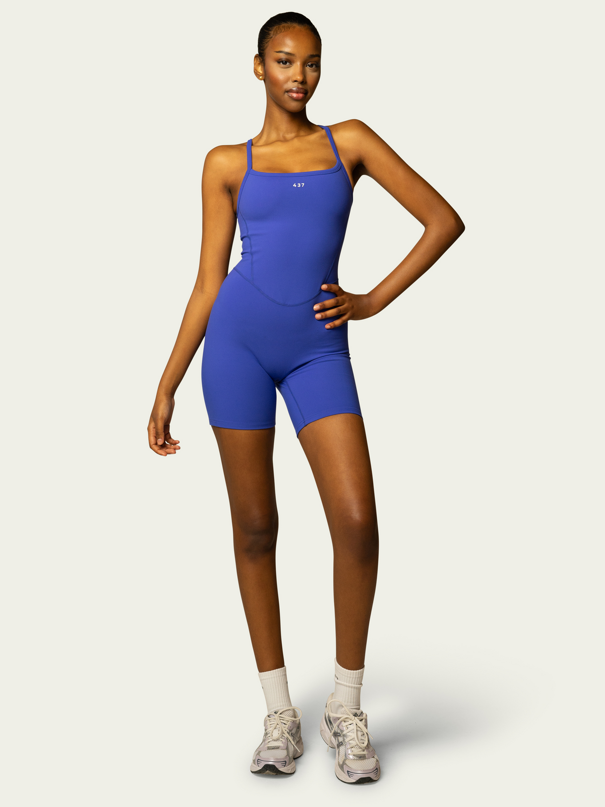 The Shorts Onesie / Glacier