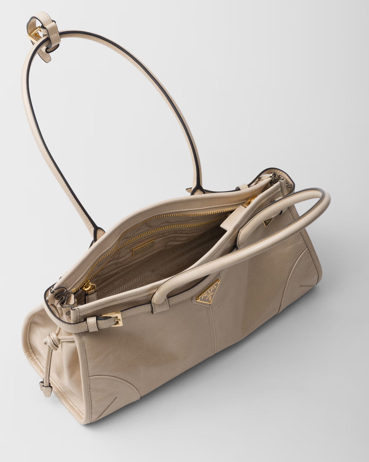 Prada Bonnie Medium leather shoulder bag