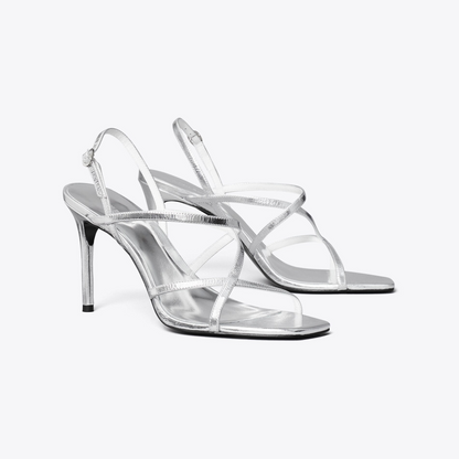 Multi-Strap Heeled Sandal