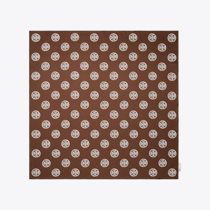 Medallion Logo Silk Square Scarf