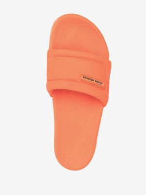 Heron Preston logo-patch slip-on slides