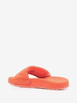 Heron Preston logo-patch slip-on slides