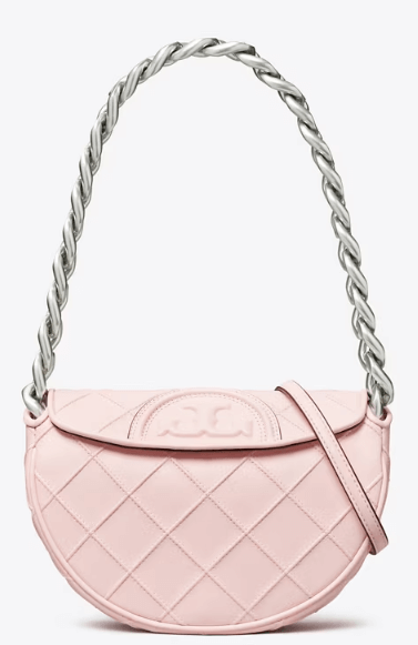 Tory Burch MINI FLEMING SOFT CRESCENT BAG - Bags | Shop From The Mirage