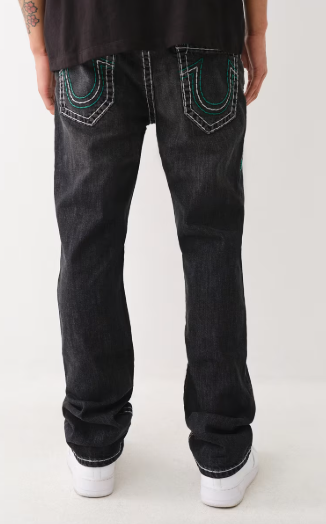RICKY SUPER T TRIPLE LOGO STRAIGHT JEAN