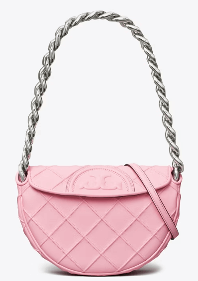 Tory Burch MINI FLEMING SOFT CRESCENT BAG - Bags | Shop From The Mirage