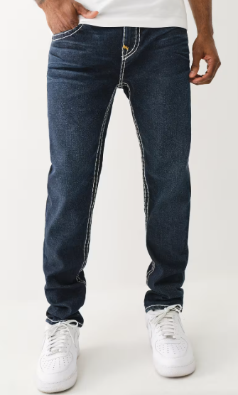 RICKY SUPER T TRIPLE LOGO STRAIGHT JEAN