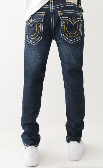 RICKY SUPER T TRIPLE LOGO STRAIGHT JEAN