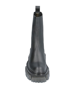 Amiri Black Chunky Chelsea Boots with Lug Sole