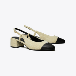 Cap-Toe Slingback