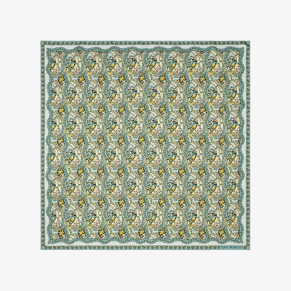 Dream Paisley Silk Square Scarf