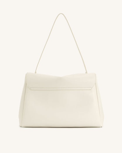 Hilary Shoulder Bag - White