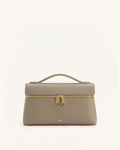 Thea Top Handle Bag - Mocha Grey Brown