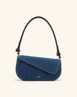 Addisyn Shoulder Bag - Blue Denim