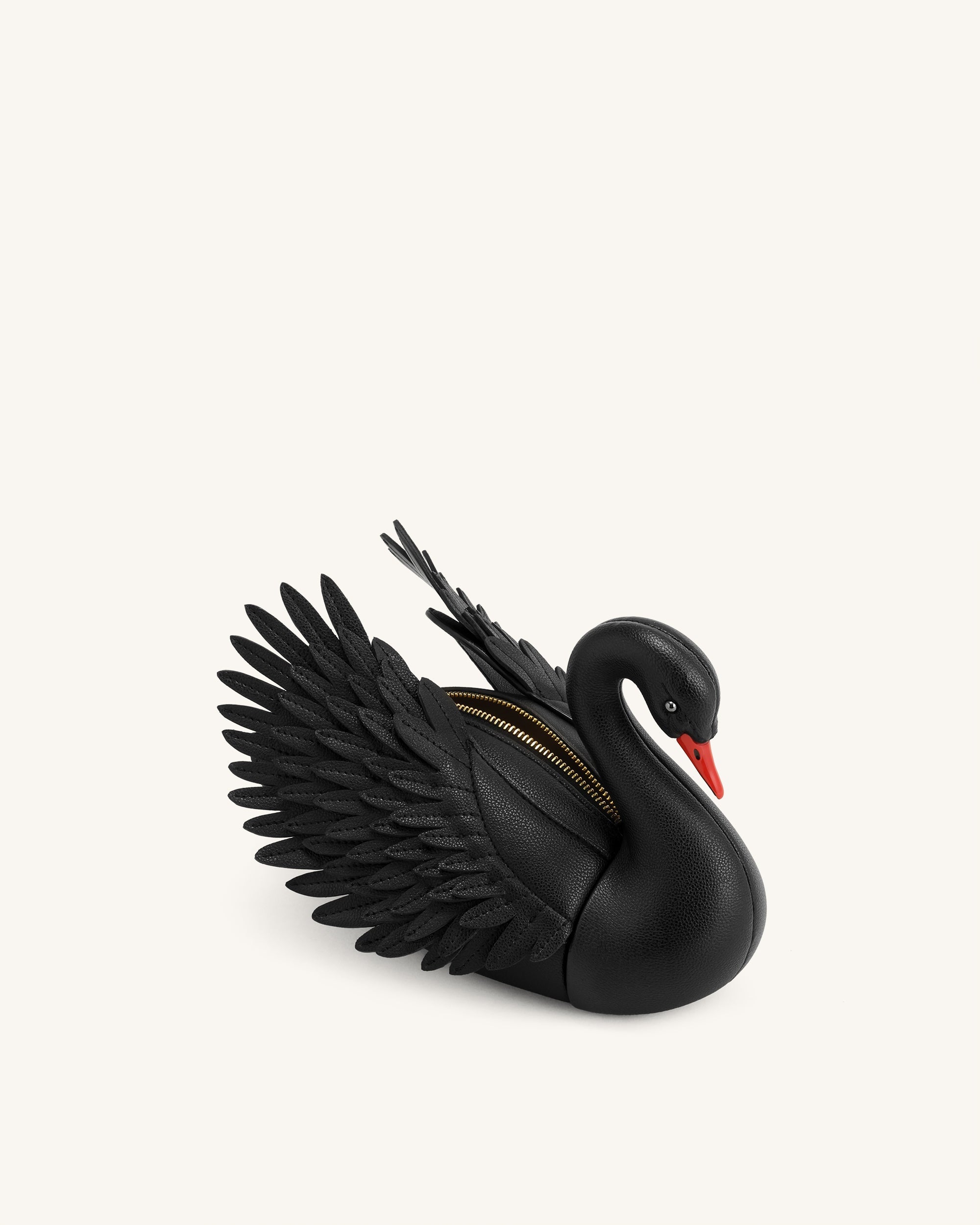 Alani Swan Shaped Crossbody Bag - Gold