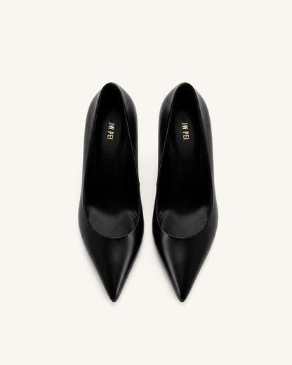 Hazel Modern Heels - Black