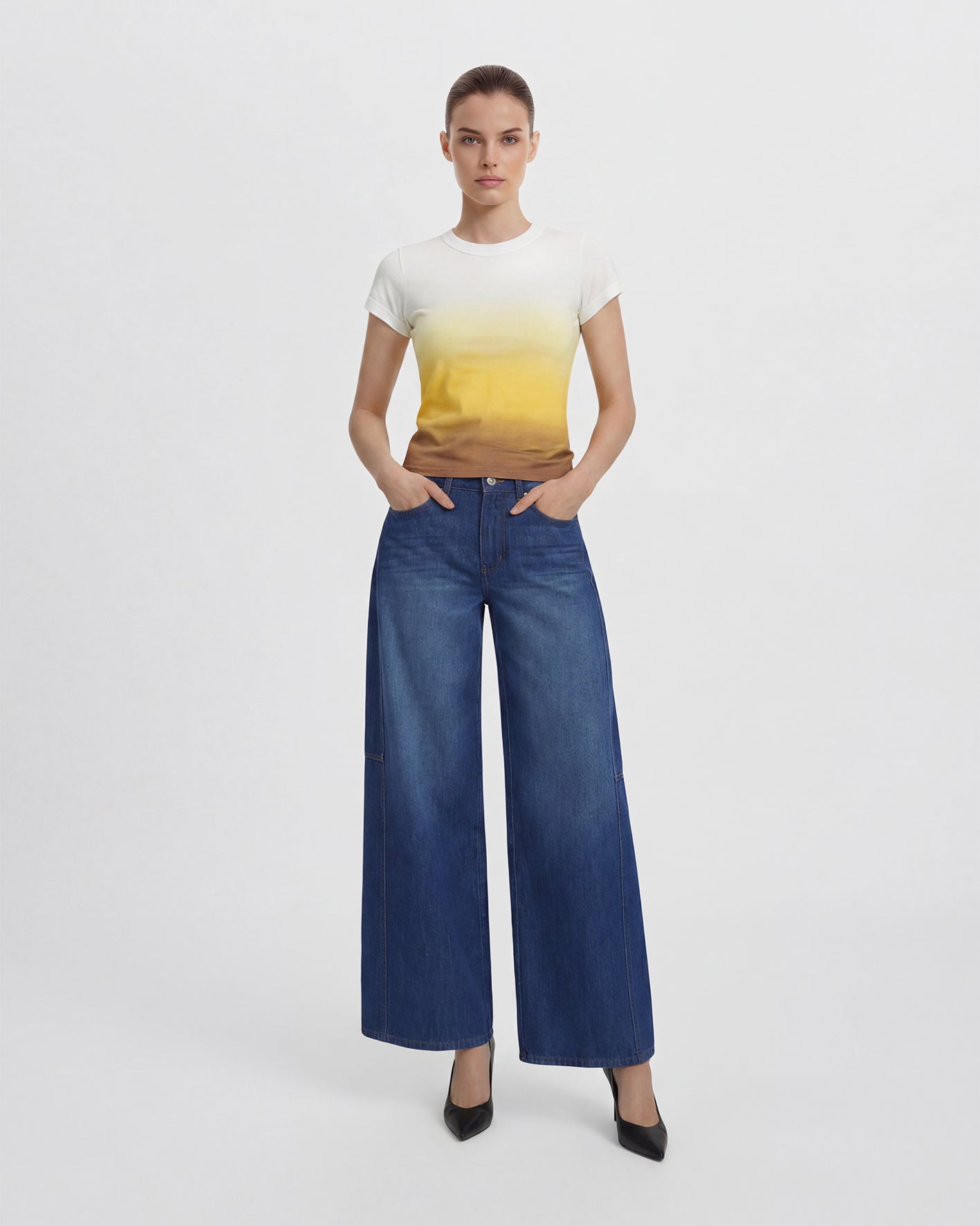 The Slacker Fade Out T-shirt - Deep Dive