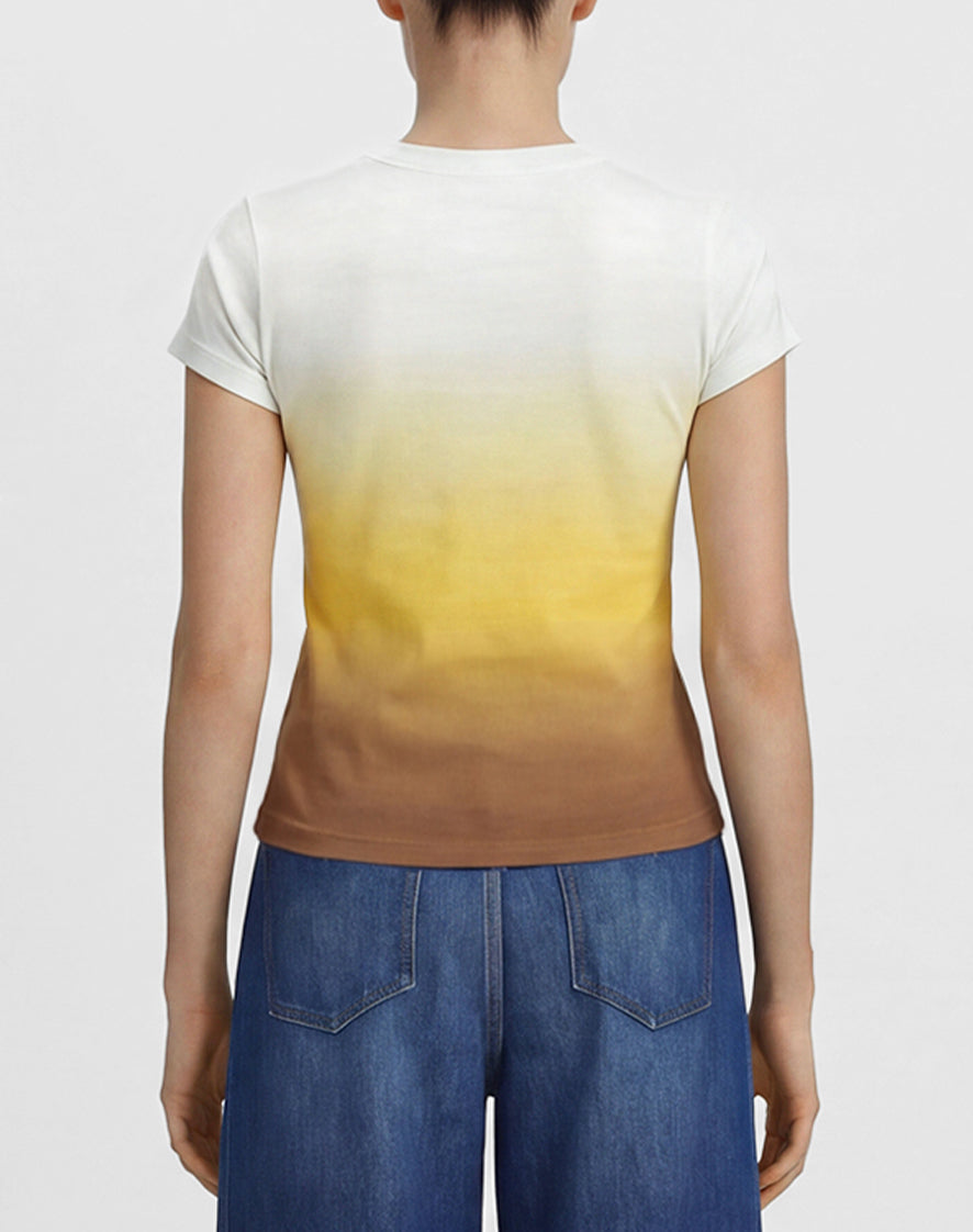 The Slacker Fade Out T-shirt - Deep Dive