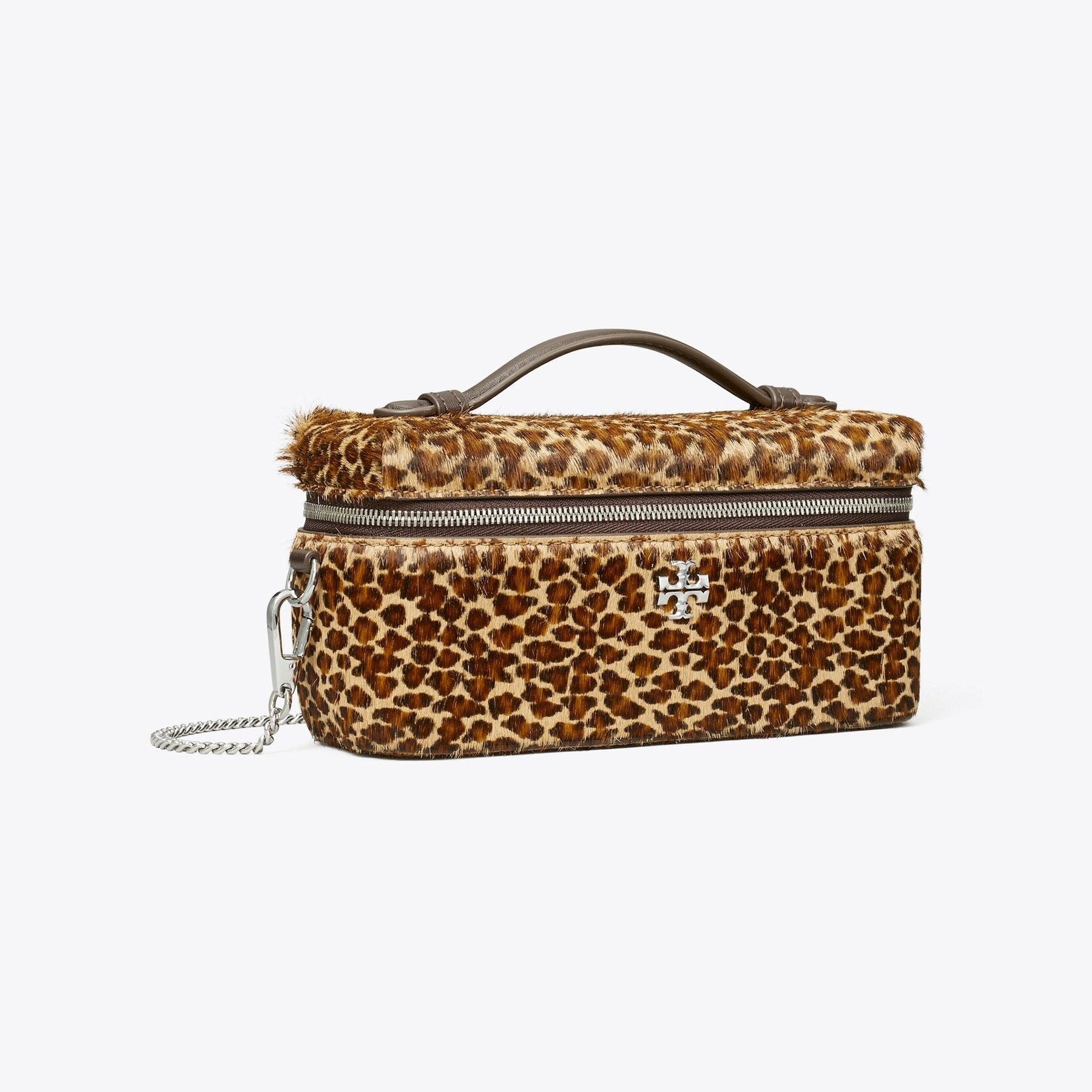 Kira Calf Hair Vanity Case