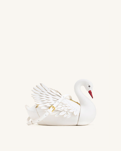 Alani Swan Shaped Crossbody Bag - Gold