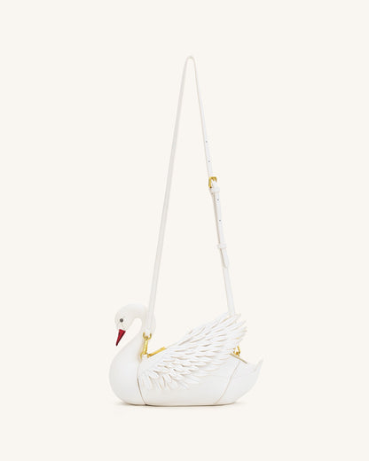 Alani Swan Shaped Crossbody Bag - Light Blue
