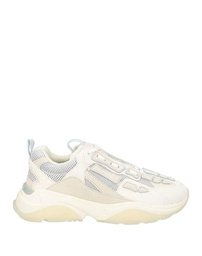 Amiri Chunky White Mesh and Leather Sneakers