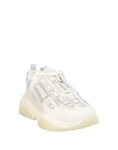 Amiri Chunky White Mesh and Leather Sneakers