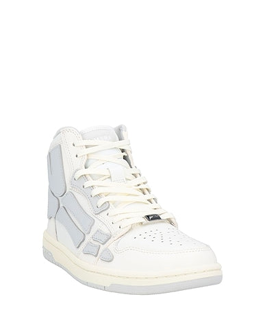 Amiri White Leather High-Top Sneakers
