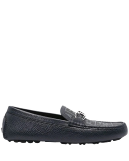 Fendi Monogram Driver Loafers – Black