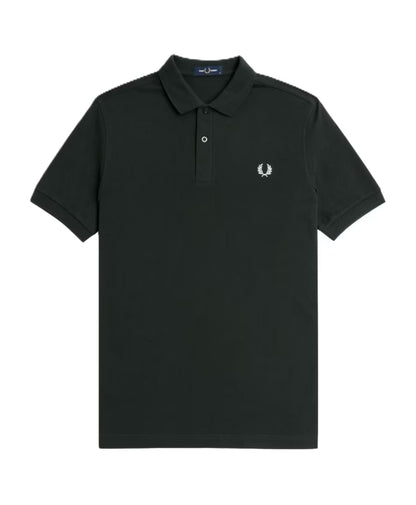 Fred Perry Green Cotton Polo Shirt