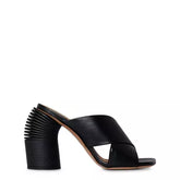 Off White  Spring Mules
