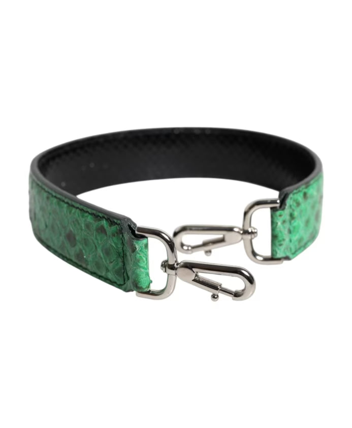 Exotic Python Leather Shoulder Strap