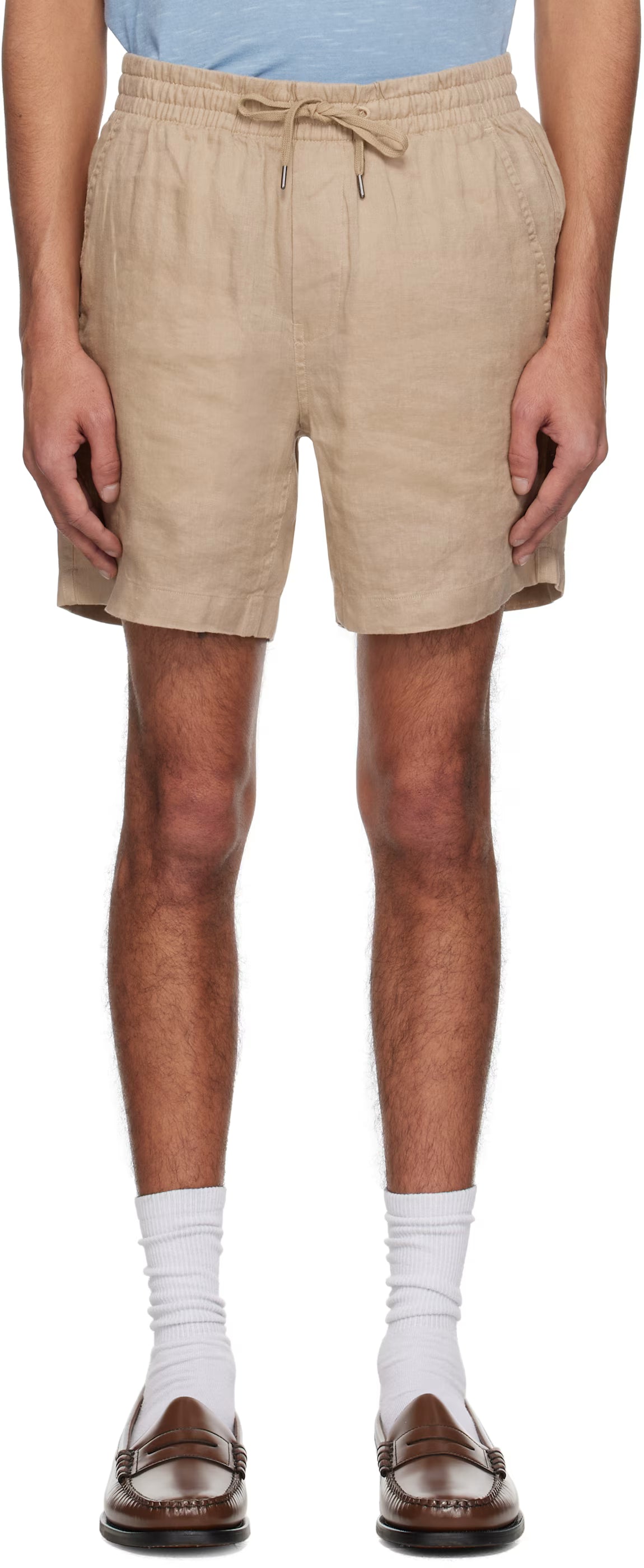 Polo Ralph Lauren Beige 6-Inch Polo Prepster Shorts