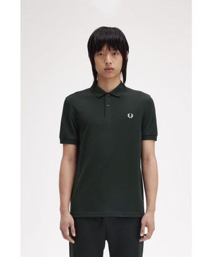 Fred Perry Green Cotton Polo Shirt