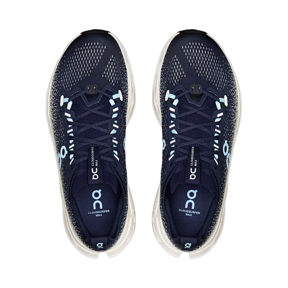 On Running Cloudsurfer Max Wide Midnight Ivory