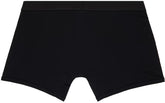 Versace Underwear Black '90s Logo Long Boxers