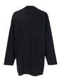 Fear of god Black T-shirt with Eternal Print on the Front and Logo Patch on the Back in Cotton Man