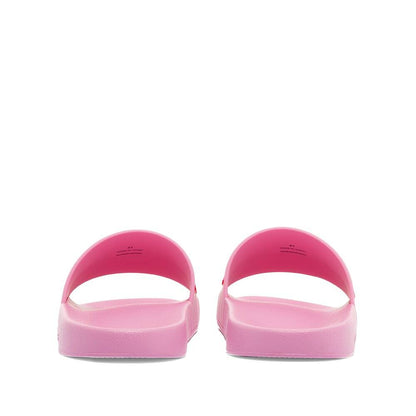 Burberry Women's Furley Logo Slide in Bubblegum Pink
